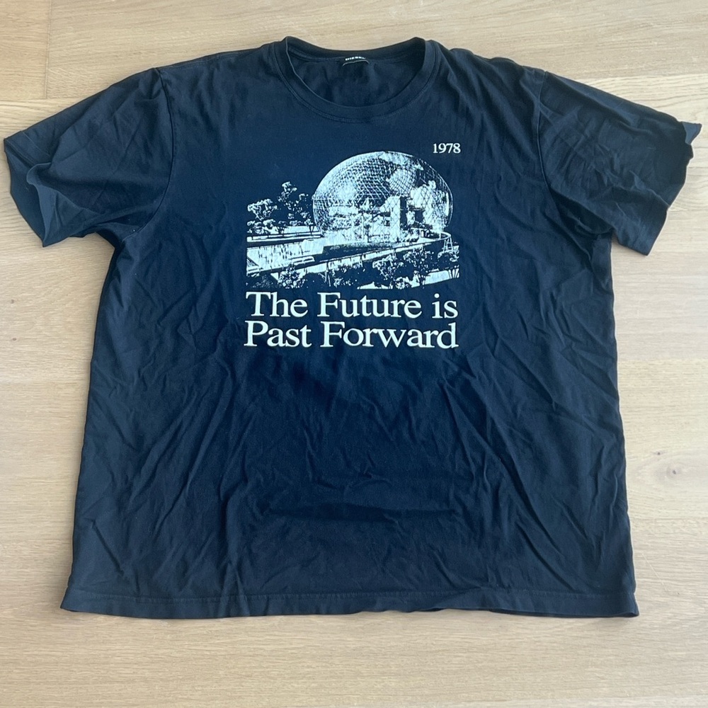 Diesel ‘The Future Is Past Forward’ T-Shirt